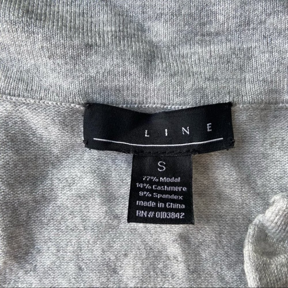 Line  Ruched Front Ruffles Cash Cardigan - Picture 14 of 14